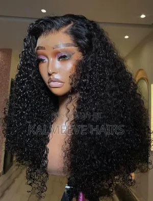 Raw Donor Curly Hair Frontal Wig - 16 Inch