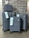 Set of 4 Luggage Boxes - Black - 2