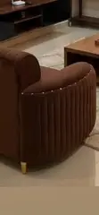 Premium 7-Seater Chocolate Brown Sofa Set | Abuja - 4