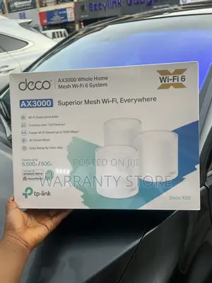 TP-Link Deco AX3000 Whole Home Mesh Wi-Fi 6 System