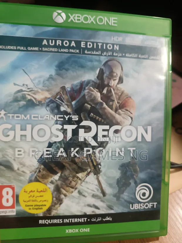 Xbox One Tom Clancy Ghost Recon Breakpoint Used - 1