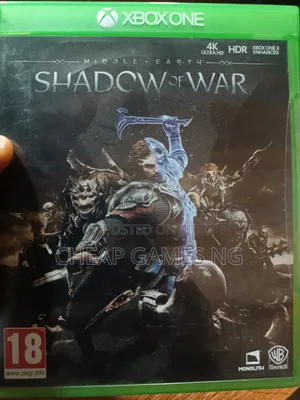 Xbox One Shadow of War Na Biyu
