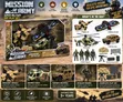 Kids Military Army Toy Playset with Vehicles & Figures - 2