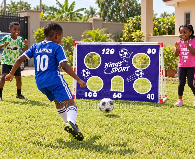 Kids Soccer Training Goal Target Game Set - 1