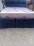 4.5 by 6ft Full Bubble Bed Frame - Dark Grey - 1
