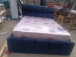 Home Interiors Luxury Bed Frame - Dark Grey - 1