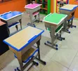 Kids Adjustable Study Table and Chair Set - Home Interiors - 2
