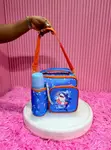 Smiggle Jakar Abincin Yara tare da Bento Box & Wurin Jirgin Ruwa - 3