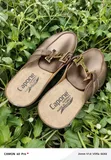 Original Capone Brown Leather Slippers - Size 40 - 3