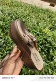 Original Capone Brown Leather Slippers - Size 40 - 5