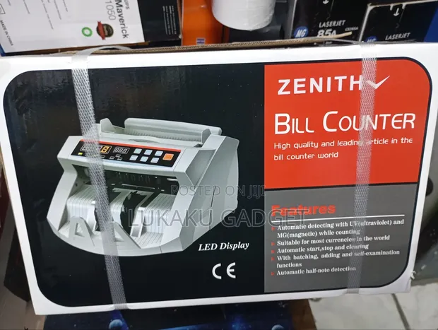Zenith Bill Counter Machine - Brand New - 1