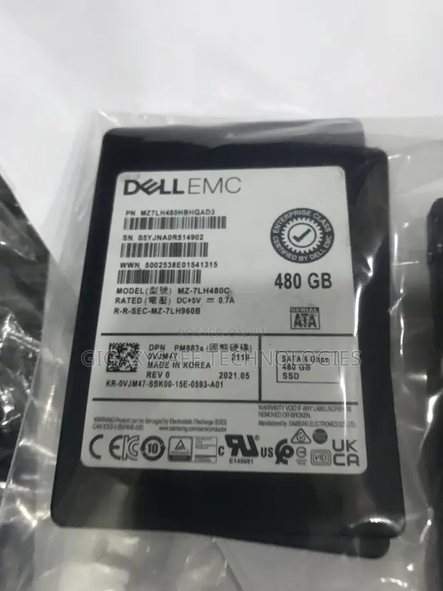 Samsung PM883a 480GB Read Intensive SSD (Refurbished) - 1
