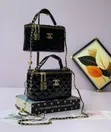 Chanel Glossy Boxed Midi Bag - Ruwan Giwa/Baki - 1