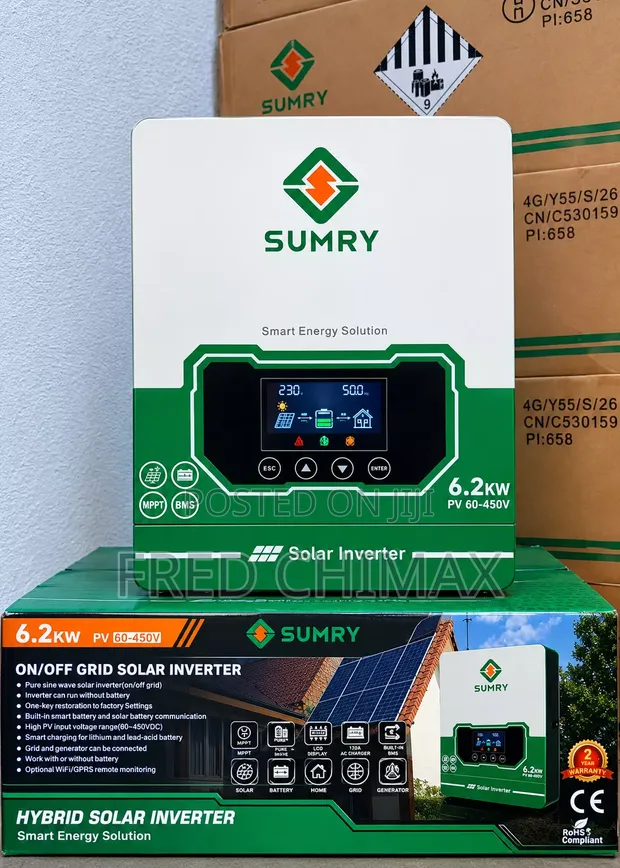 6.2kVA 48V Sumry Hybrid Inverter - 1