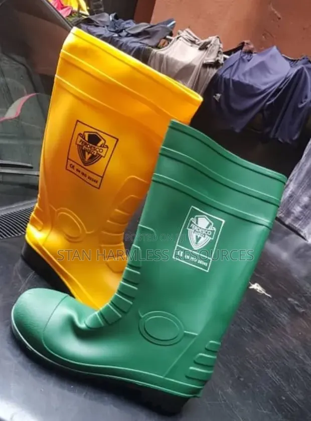 Safety and Non-Safety Rain Boots - 1