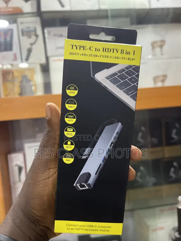 USB-C to HDTV 8-in-1 Adapter - 1
