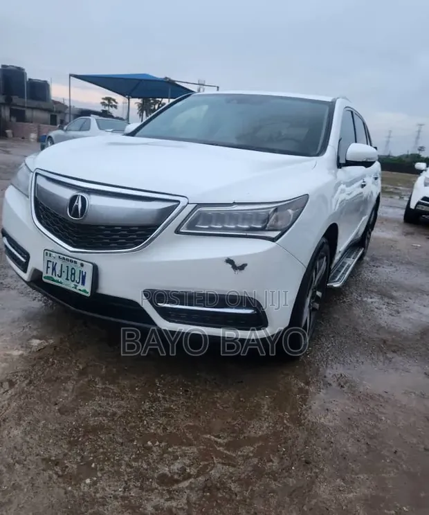2015 Acura MDX White - 1