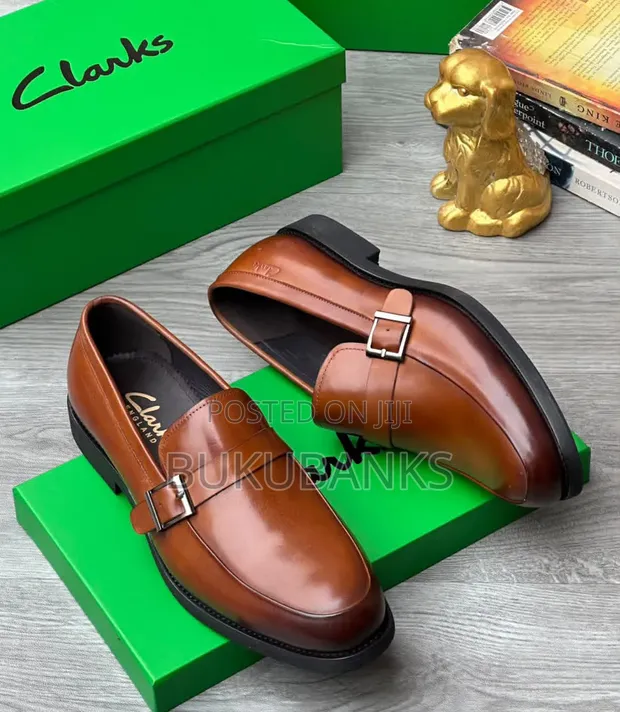 Clarks Premium Leather Men's Shoes - 1