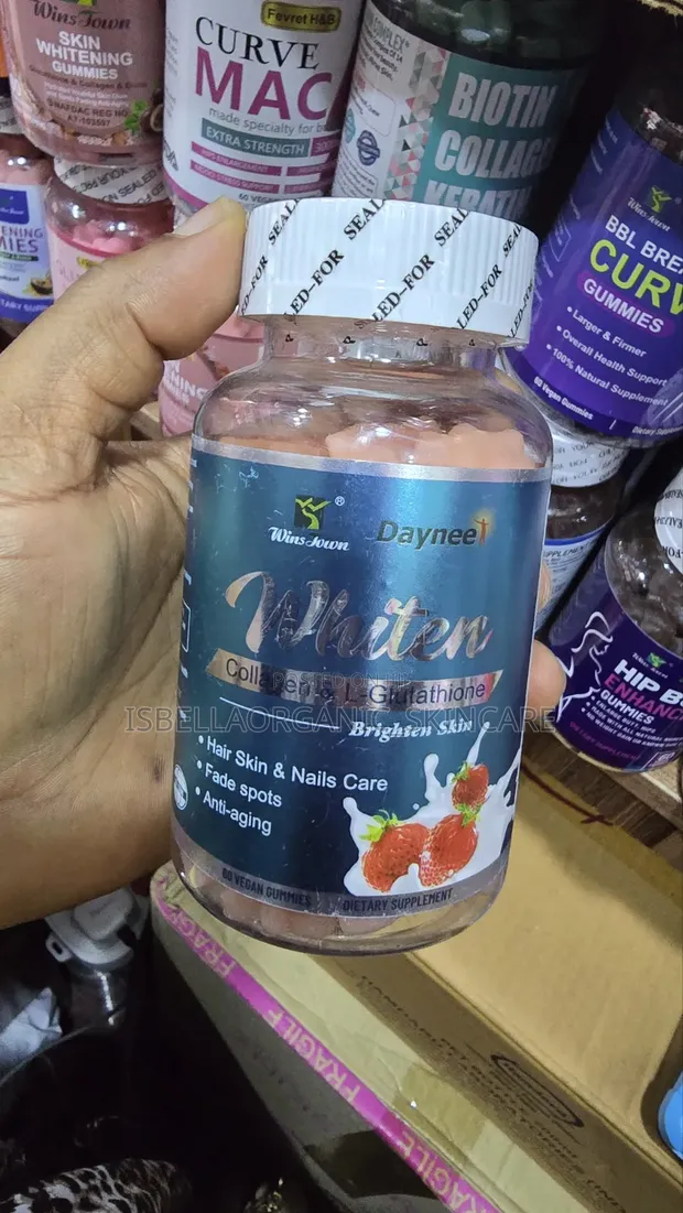 Daynee Whiten Collagen & Glutathione Gummies - 1
