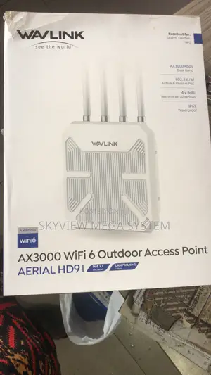 Wavlink AX3000 Outdoor Wi-Fi 6 Access Point