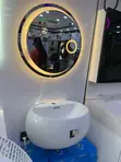 Ideal Wall Hung Basin with 3-Light LED Mirror - 2