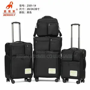 Reign Voyage Co 4-Piece Fabric Luggage Set