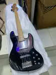 Luxars 5-String Active Electric Bass Guitar - 1