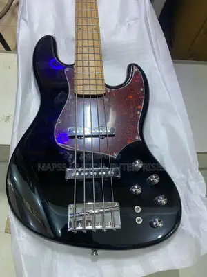 Luxars 5-String Active Electric Bass Guitar