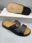 Gianfranco Butteri Leather Palm Slippers - 4