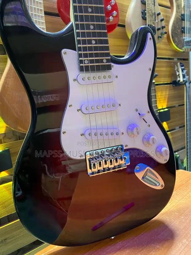 Fender Stratocaster Electric Guitar - Red - 1