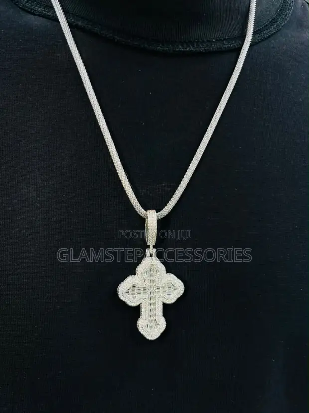 Zirconia Necklace for Men - 1