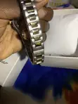 Poedagar Mixed Tone Watch (Gold & Silver) - 3
