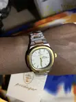 Poedagar Mixed Tone Watch (Gold & Silver) - 4