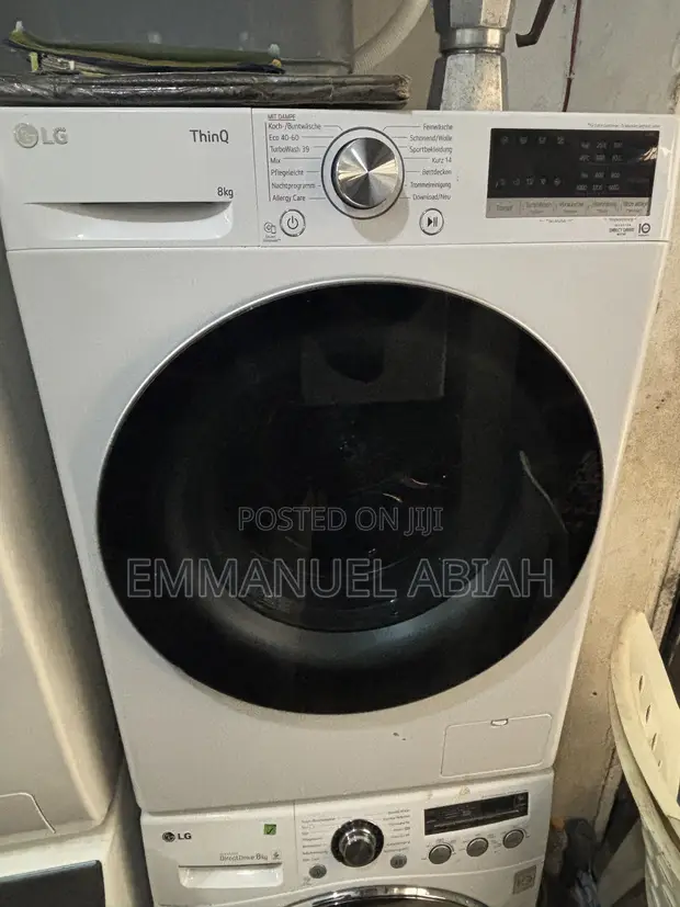 LG 8KG Inverter Washing Machine (Amfani da UK) - 1