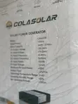 Colasolar 2000 Solar Energy System with 450W Panel - 2