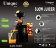 Max Factory Slow Juicer 1200W Black - 5