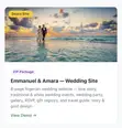 Wedding Announcement Website Creation - 1