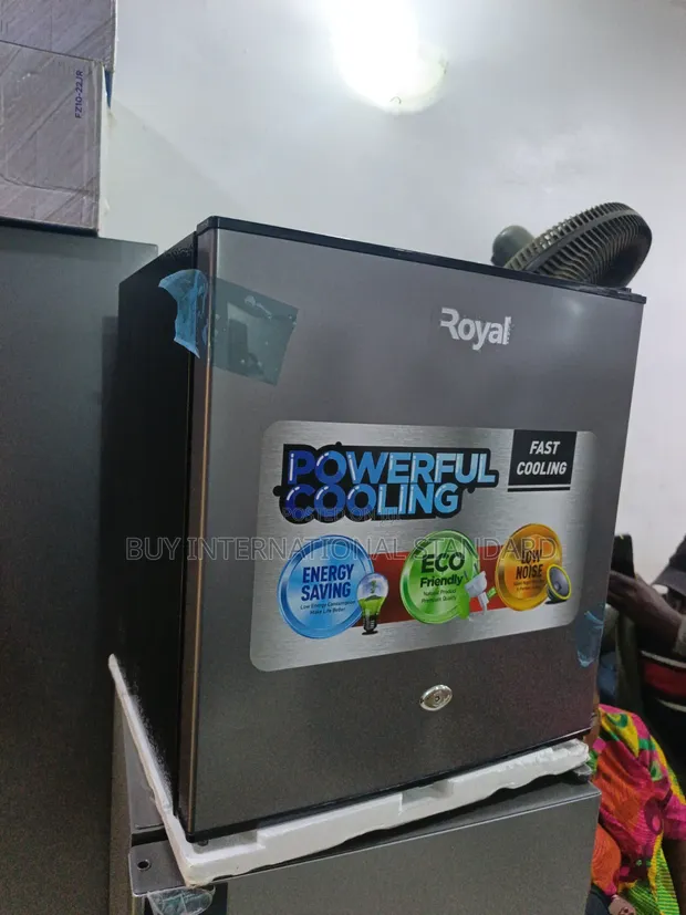 Royal 55L Compact Bedside Fridge with Lock - 1