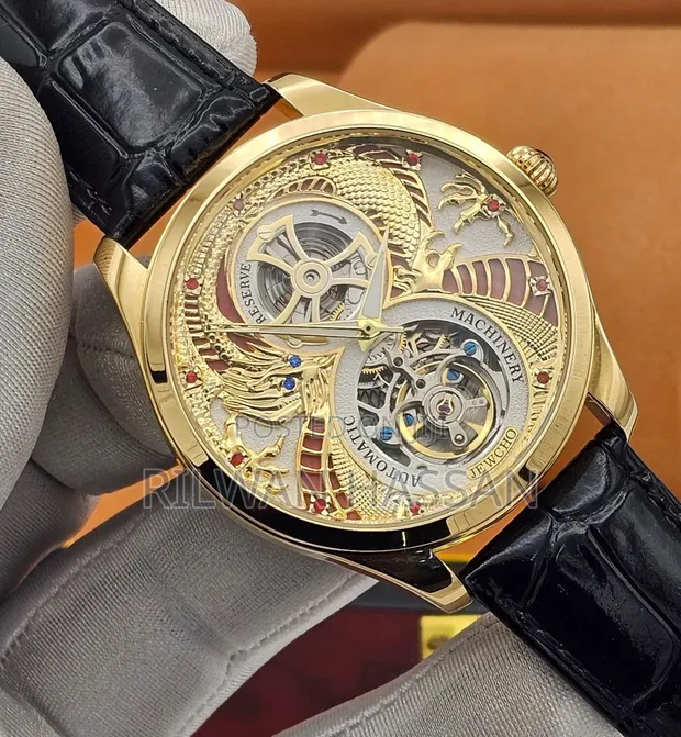 Jewcho Automatic Reserve Mechanical Watch - 1