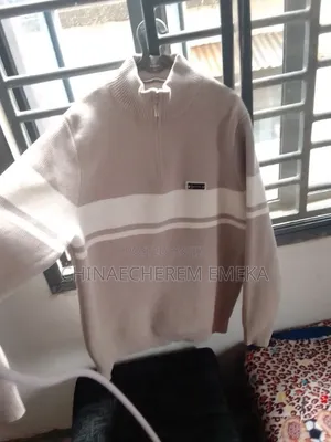 Supreme Quarter Zip Sweater Beige XXL