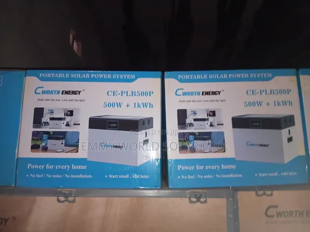 1kWh All-in-One Solar System by Cworth Energy - 1