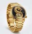 Skyseed Golden Fire Dragon Automatic Watch - 1
