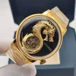 Skyseed Golden Fire Dragon Automatic Watch - 2
