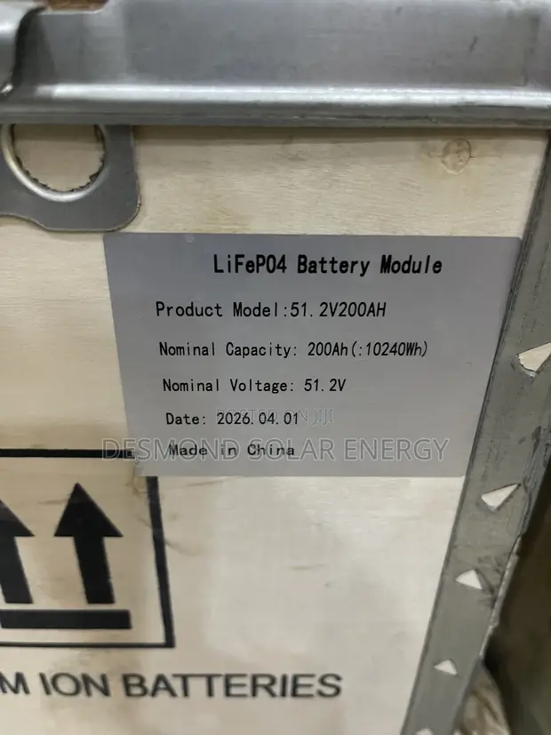 SMS 10kWh 51.2V Lithium Ion Baturi - 1