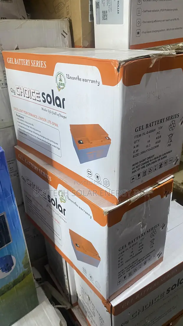 65AH Deep Cycle Gel Battery - 1