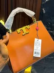 Tory Burch Classic Multicolor Leather Handbag - 5