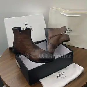 Berluti Quality Men's Genuine Leather Boots