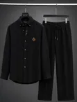 Loro Piana Luxury Men's Two-Piece Suit - Brown - 5