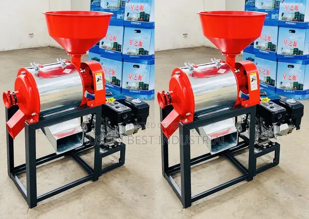 Portable Gasoline Engine Flour Mill / Hammer Mill - 1
