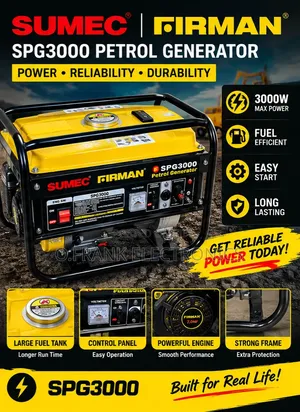 Sumec Firman Generator SPG3000 Manual 2.5kVA